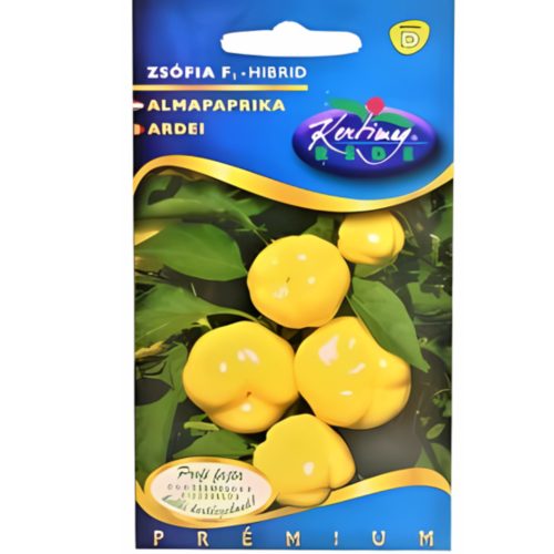 Vmag almapaprika Zsófia F1 csípős kb.20 szem.