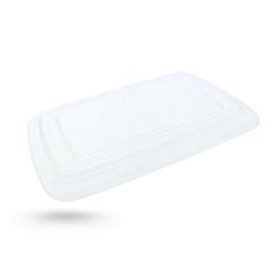   Újrah. Menübox PP fekete 1 részes 1000ml-hez vt. tető 50db/cs 1108414