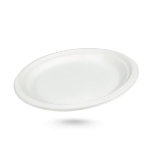 Eld. Menütányér cukornád 26cm BIO lebomló 50db/cs 1115109