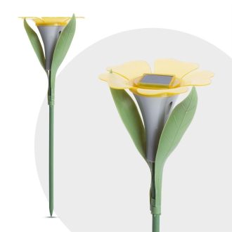 LED-es szolár lámpa, virág 30cm Nr.11754