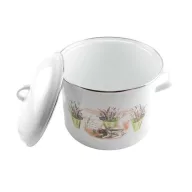 Zom. fazék fedővel átm.26cm 10,4 l. levendulás Nr.13473 (Terméktörzsből)