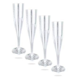 Eld. Pezsgős pohár PS 4db/cs. 100ml 15609