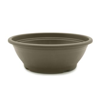 Virágtál 40cm taupe