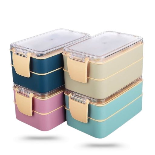 Lunch Box Fely 2r.400+500ml evőszközzel 16720