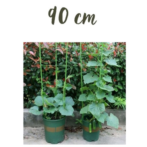 Növénytámasz 3 karó és 4 karika 90cm