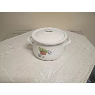 Zom. ferde falú fazék + fedő 16cm (Terméktörzsből)