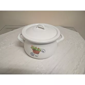 Zom. ferde falú fazék + fedő 18cm (Terméktörzsből)