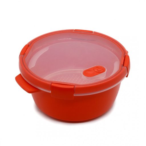 Curver Smart To Go kerek ételtartó 1,6L. piros
