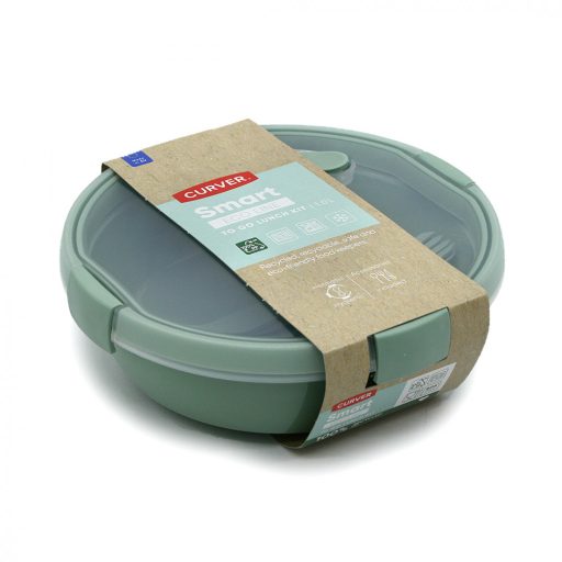 Curver Smart To Go kerek ételtartó 1L. zöld
