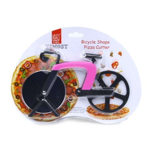 Pizzaszeletelő bicikli