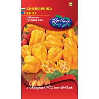 Vmag chilipaprika habanero narancssárga 20 szem