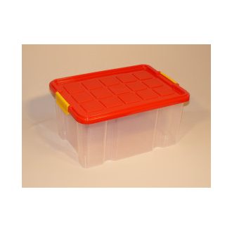 Euro-box közepes fedéllel  kb. 14L.