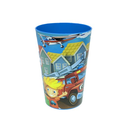 Pohár műa. vegyes mintával 340ml