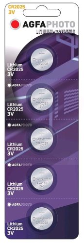 Agfa Lithium Gombelem CR2025 3V Nr.APCR2025B5