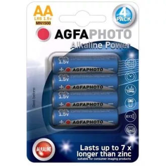 Agfa ceruzaelem Alkáli 4db/bliszter Nr.APAAA (Terméktörzsből)