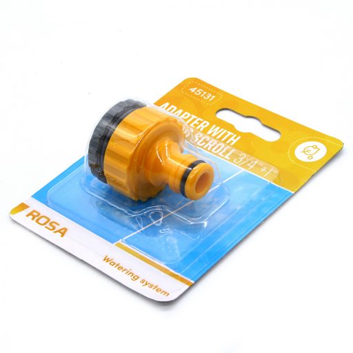 Locsoló csapcsatlakozó 3/4+1"  ROSA  45131