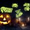Halloween világító matrica 56083D