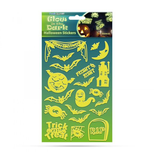 Halloween világító matrica 56083D