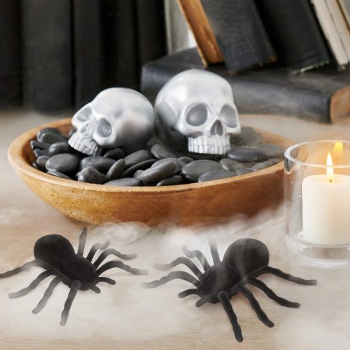 xHalloween dekoráció pók 3db