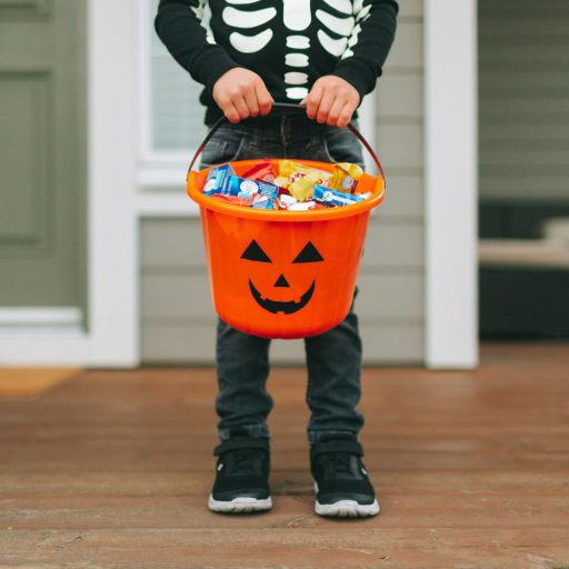 Halloween müa. tök vödör 20x15cm