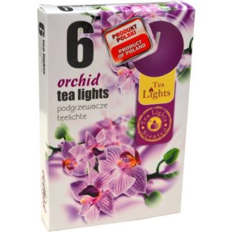 Illatmécses orchidea 6db-os