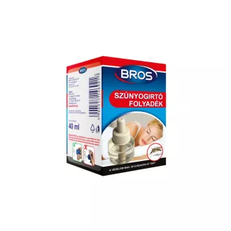 Bros elektromos szúnyogirtóhoz folyadék 40ml B024 (Terméktörzsből)