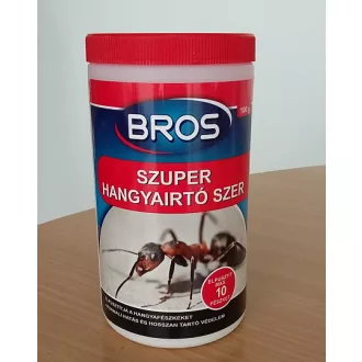 Bros hangyairtó por 100g B111UN 3077 körny.veszélyes szil.anyag M.N.N.(3tneoxibenzil)9,III,E (Terméktörzsből)