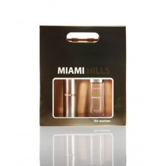   Dramers díszdoboz Miami Hills deo 75ml + d.parfüm 50ml női  UN 1950 AEROSOLOK,gyúlékony,2.1, (D)