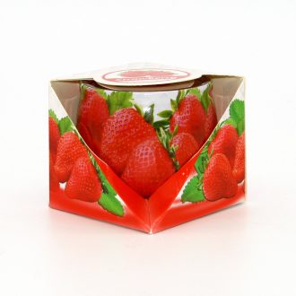 Illatmécses poharas eper 70-80g.