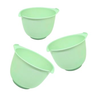 Keverőtál szett Flair 3db-os világoszöld Nr. 61625