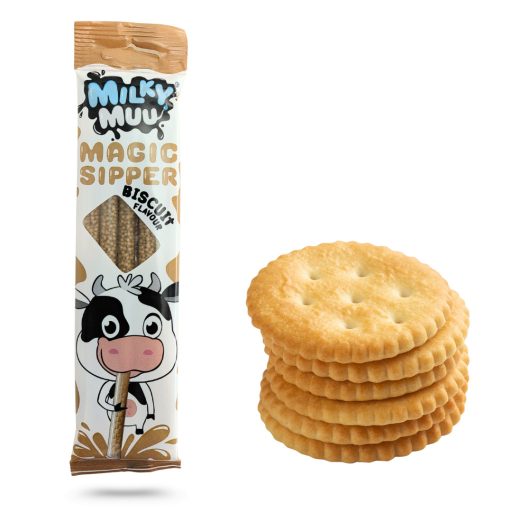 Milky Muu szívószál kekszes 30g