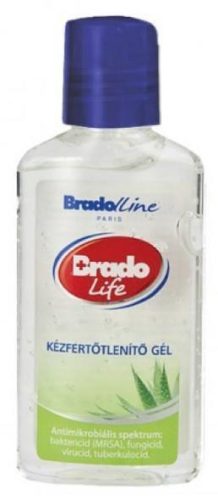 Brado Life fertőtlenitő gél aloe 50ml UN 1170 ETANOL OLDAT (ETIL-ALKOHOL OLDAT) 3, II, (D/E