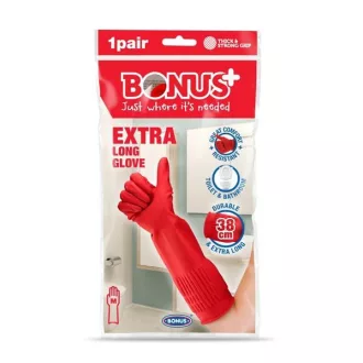 xGumikesztyű extra hosszú  M (B050) (Terméktörzsből)