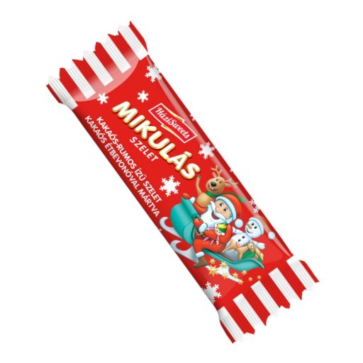 Csokiszelet Mikulás kakaós-rumos 25 g