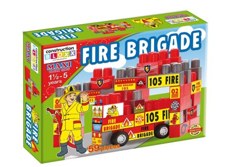 Maxi építőjáték tűzoltóság DD679