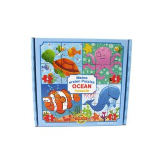 Puzzle 4 fajta vegyes 16X15 cm DD500