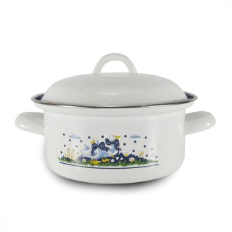 Zom. lábas fedővel libás átm.28cm 8,5l 2313/28