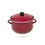 Bevonatos ferde falú fazék + fedő 20 cm 3217T/20 (Terméktörzsből)