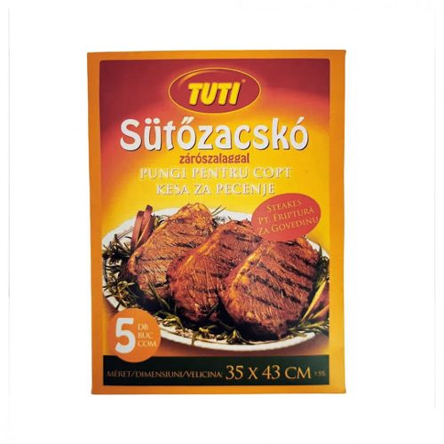Sütőfólia steakhez 35x43 cm 5 db/csomag