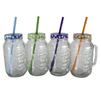 Bögre szívószállal 700ml eng-213