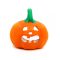 Kerámia Halloween tök, festett, kicsi HK7