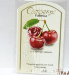 Pálinka címke 10 db/csomag cseresznye