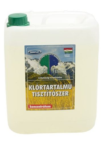 Zöld Tiszta Klórtartalmú tisztítószer koncentrátum 5 L