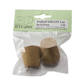 Parafadugó 3-as 30x34/26mm 2db/cs