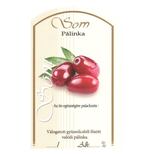 Pálinka címke 10 db/csomag som