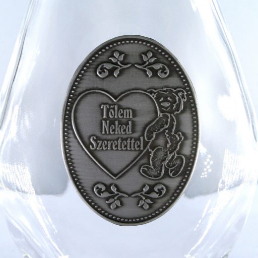 Palack dugóval Liabel, ón címkés, Tőlem neked 0,5l ÓC103