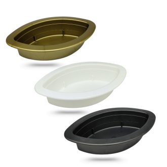 Virágtál csónak 300mm J.