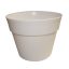 Cserép 10cm fehér J.