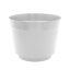 Cserép 25cm fehér J.