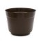 Cserép 25cm barna J.